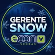 Emblema Gerente Snow com a marca Econ Vendas